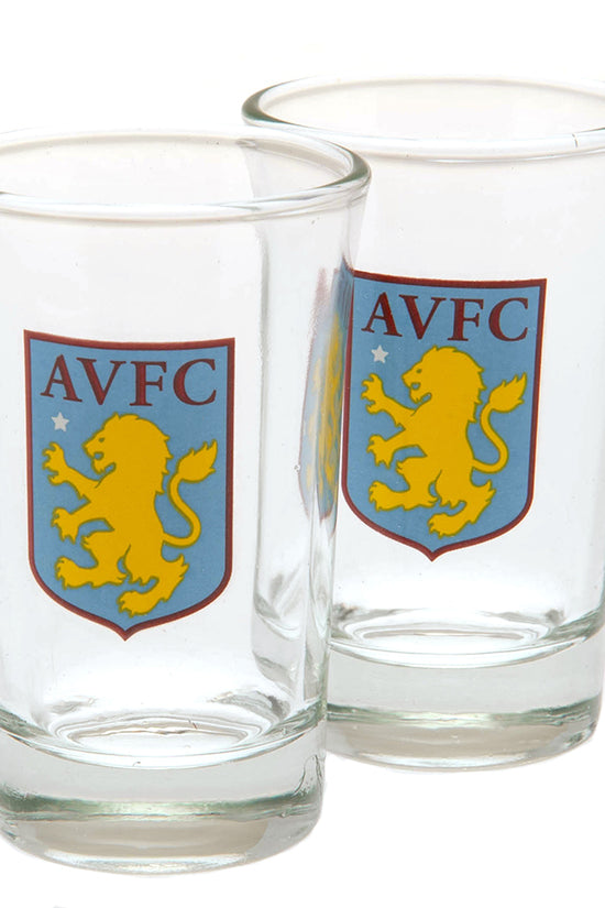 Aston Villa FC 2pk Shot Glass Set 1
