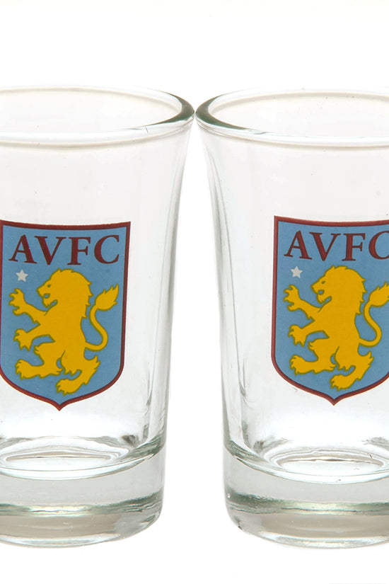 Aston Villa FC 2pk Shot Glass Set