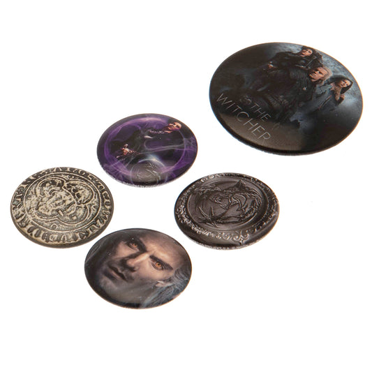 The Witcher Button Badge Set 1