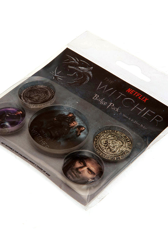 The Witcher Button Badge Set 2