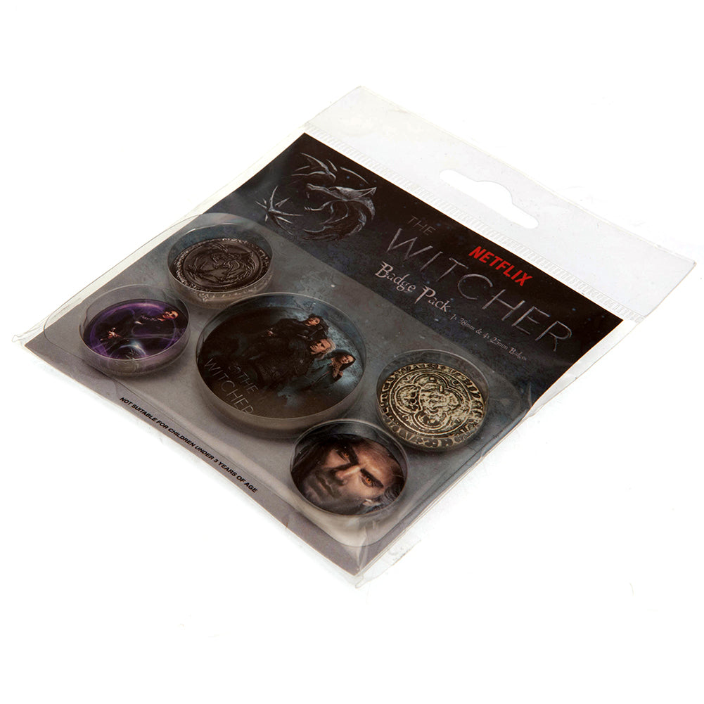 The Witcher Button Badge Set 2