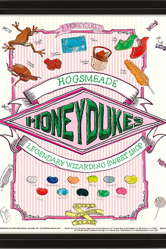 Harry Potter Framed 3D Picture Honeydukes 1