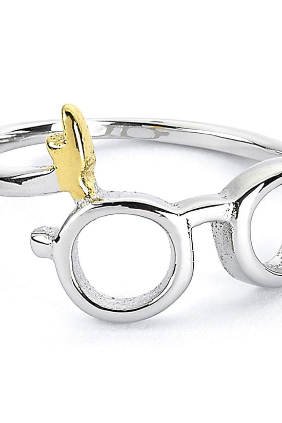 Harry Potter Stainless Steel Ring Harry Glasses Large