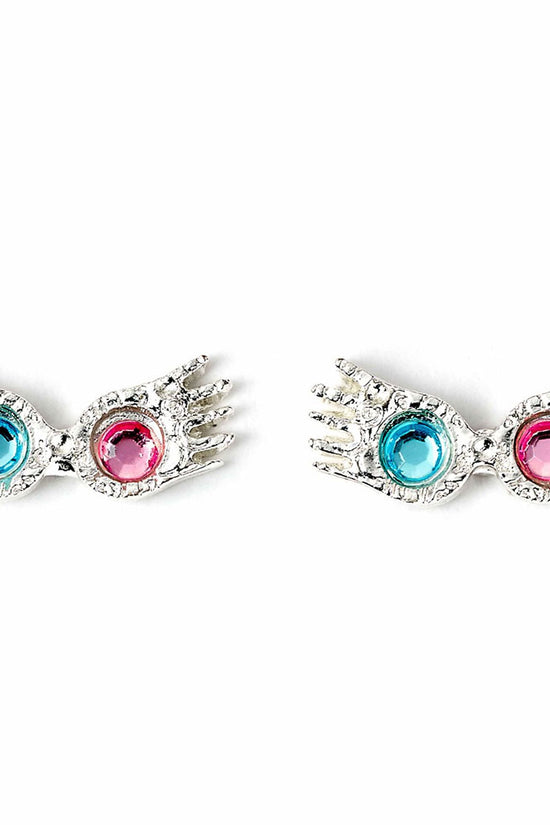 Harry Potter Silver Plated Luna Spectrespecs Stud Earrings