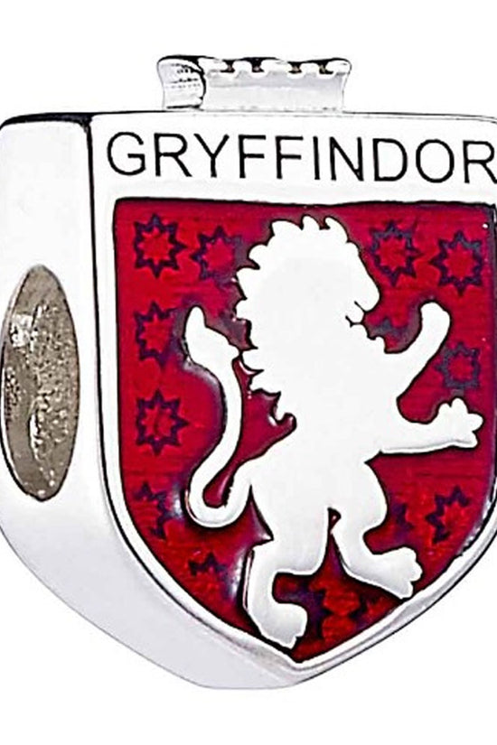 Harry Potter Sterling Silver Spacer Bead Gryffindor