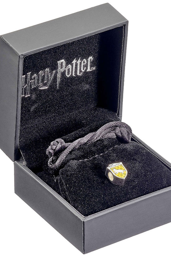 Harry Potter Sterling Silver Spacer Bead Hufflepuff