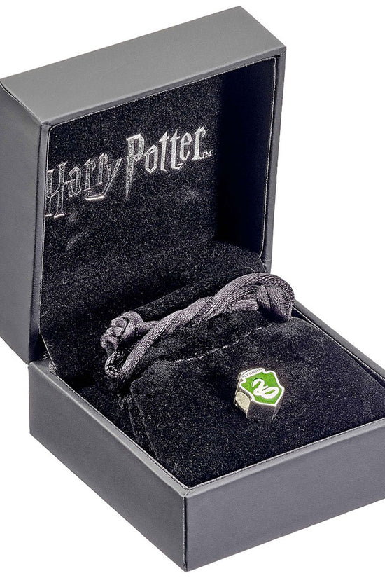 Harry Potter Sterling Silver Spacer Bead Slytherin