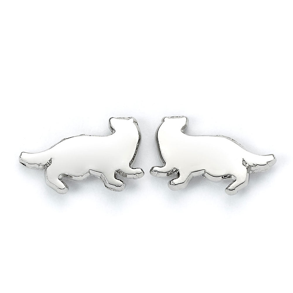 Harry Potter Silver Plated Earring Set Hufflepuff 1