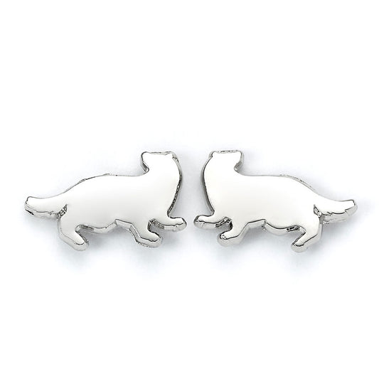 Harry Potter Silver Plated Earring Set Hufflepuff 1