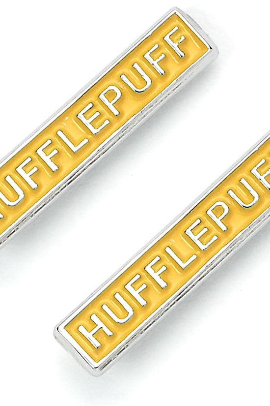 Harry Potter Silver Plated Earring Set Hufflepuff 2