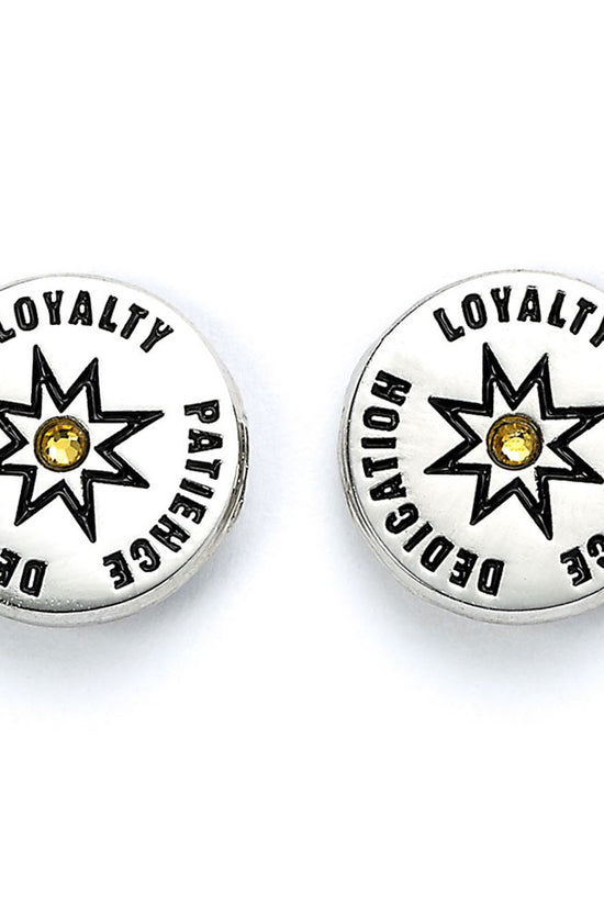 Harry Potter Silver Plated Earring Set Hufflepuff 3