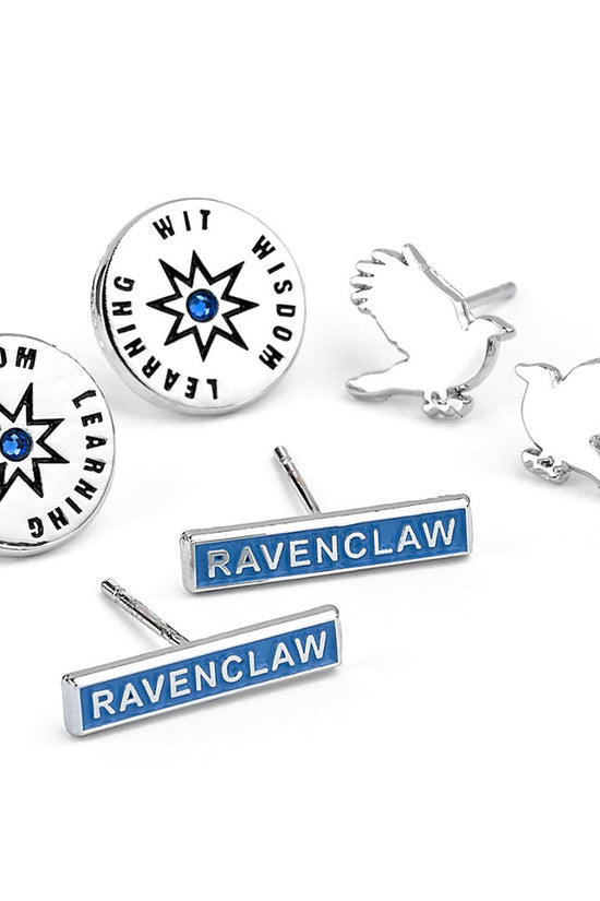 Harry Potter Silver Plated Earring Set Ravenclaw