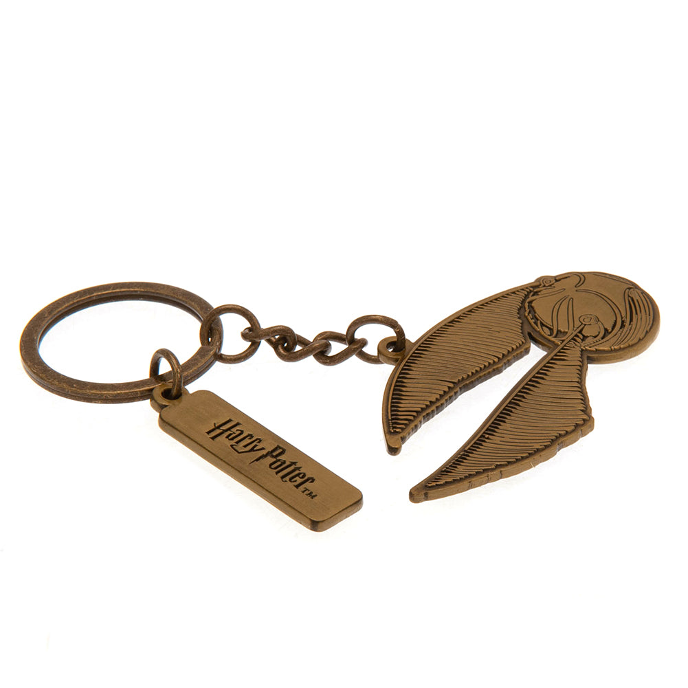 Harry Potter Charm Keyring Golden Snitch 1