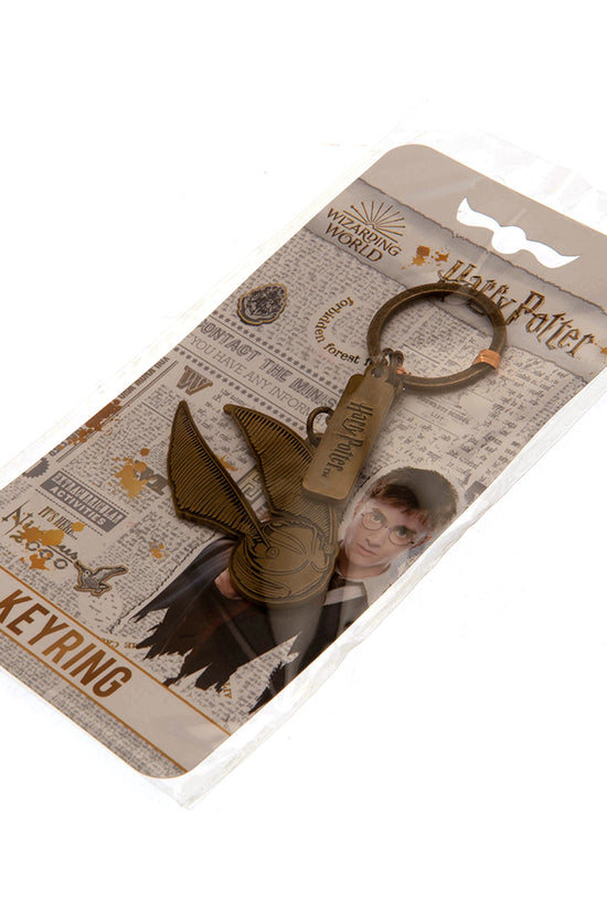 Harry Potter Charm Keyring Golden Snitch 2