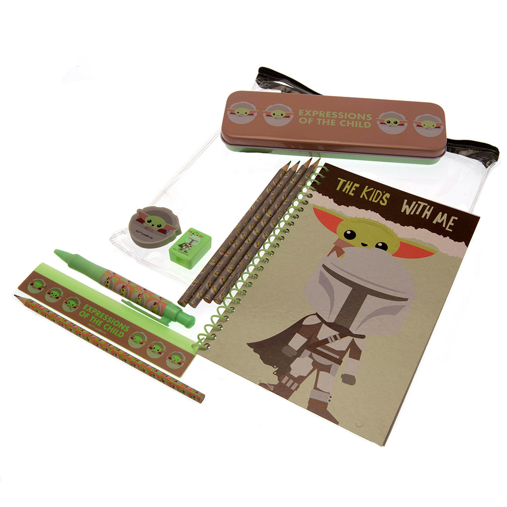 Star Wars The Mandalorian Bumper Stationery Set 3