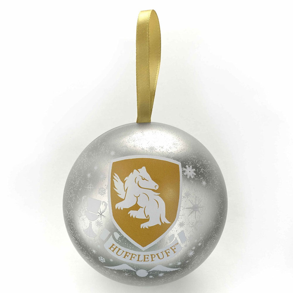 Harry Potter Christmas Bauble Necklace Hufflepuff 1