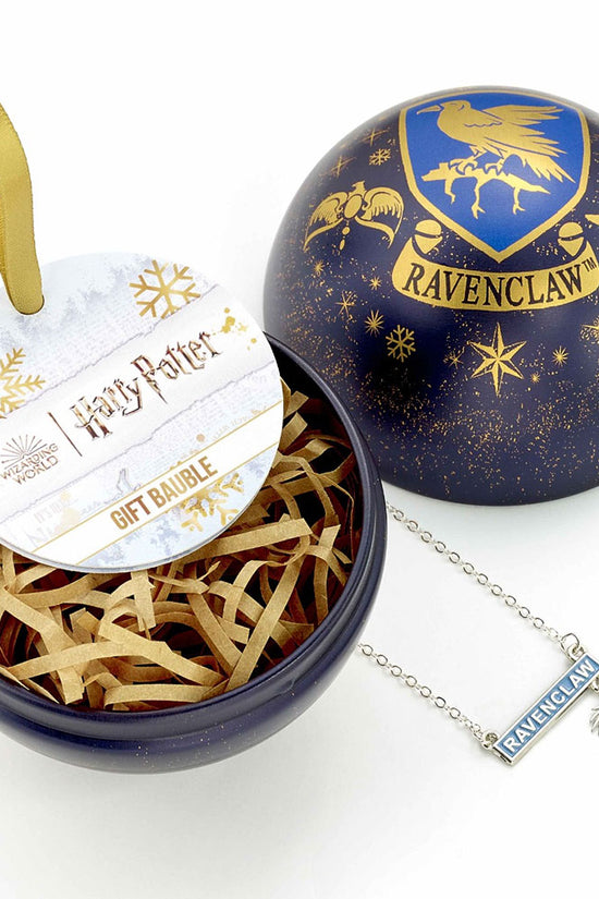 Harry Potter Christmas Bauble Necklace Ravenclaw