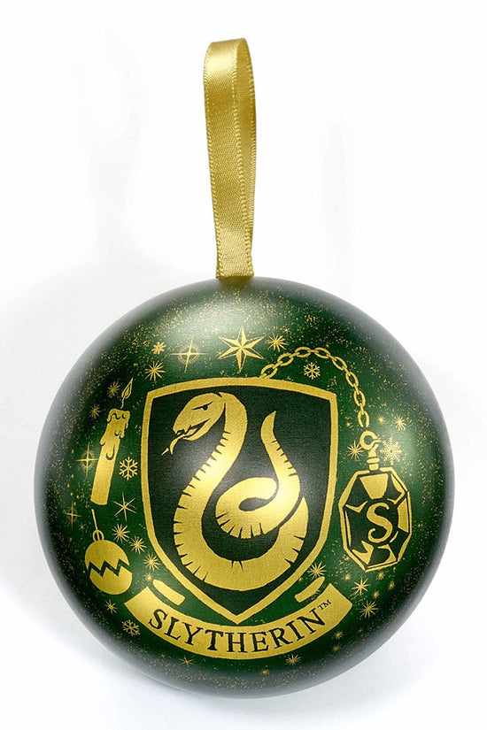 Harry Potter Christmas Bauble Necklace Slytherin 1