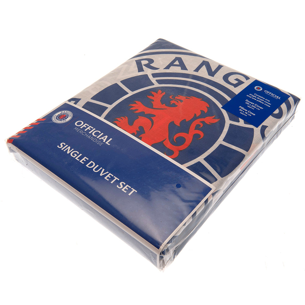 Rangers FC Single Duvet Set PL 3