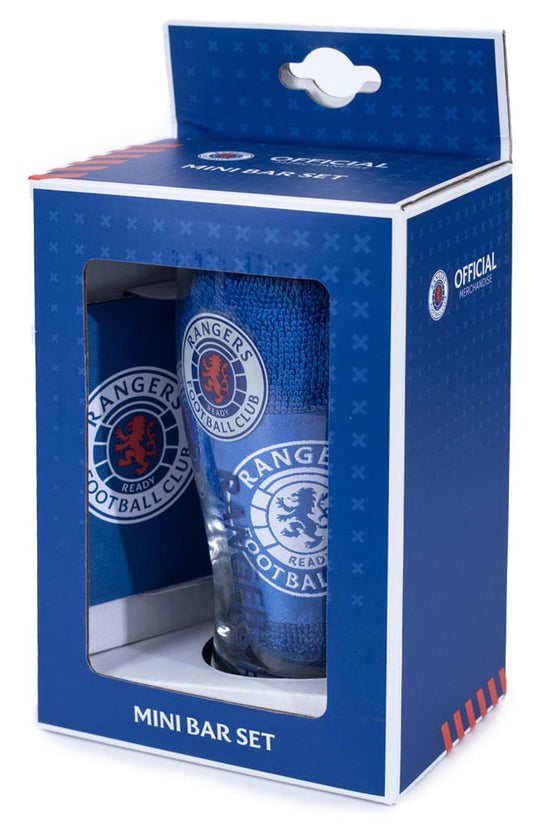 Rangers FC Mini Bar Set