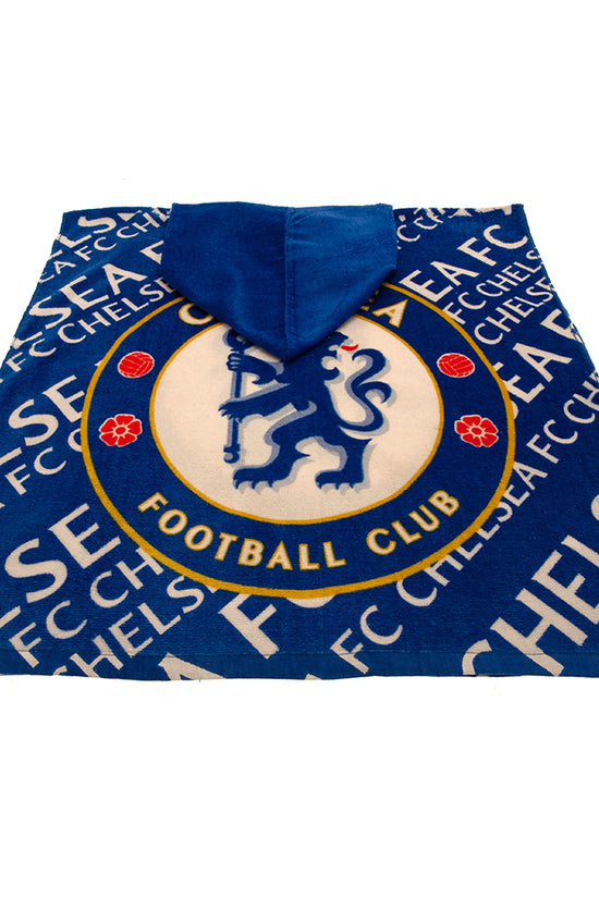 Chelsea FC Kids Hooded Poncho 1