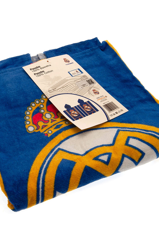 Real Madrid FC Kids Hooded Poncho 2