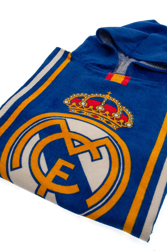 Real Madrid FC Kids Hooded Poncho