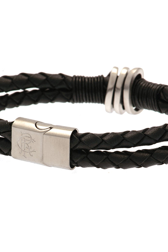 Rangers FC Leather Bracelet