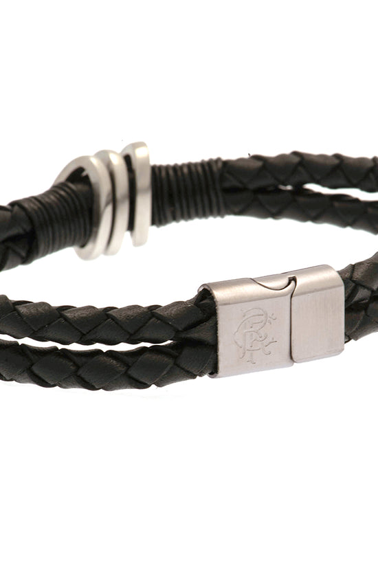 Rangers FC Leather Bracelet