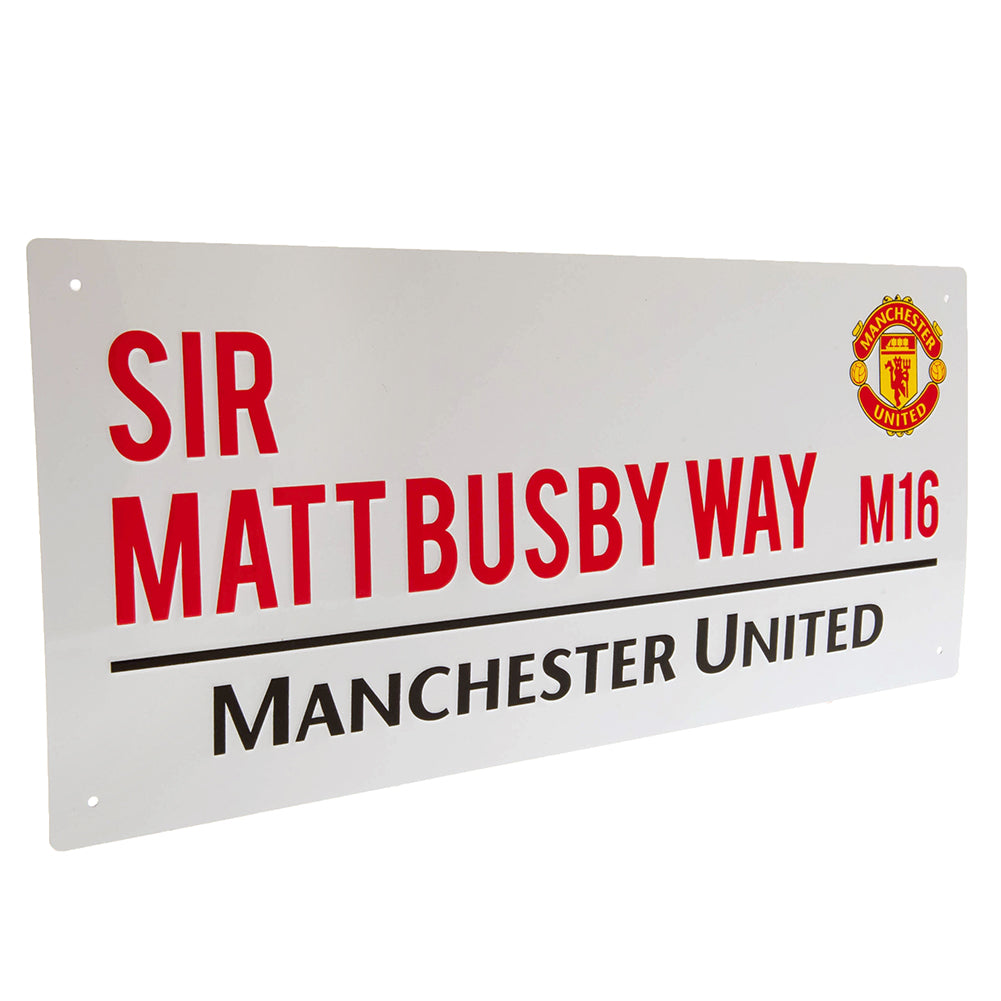 Manchester United FC Street Sign MB 1