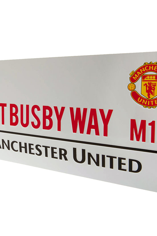 Manchester United FC Street Sign MB 2