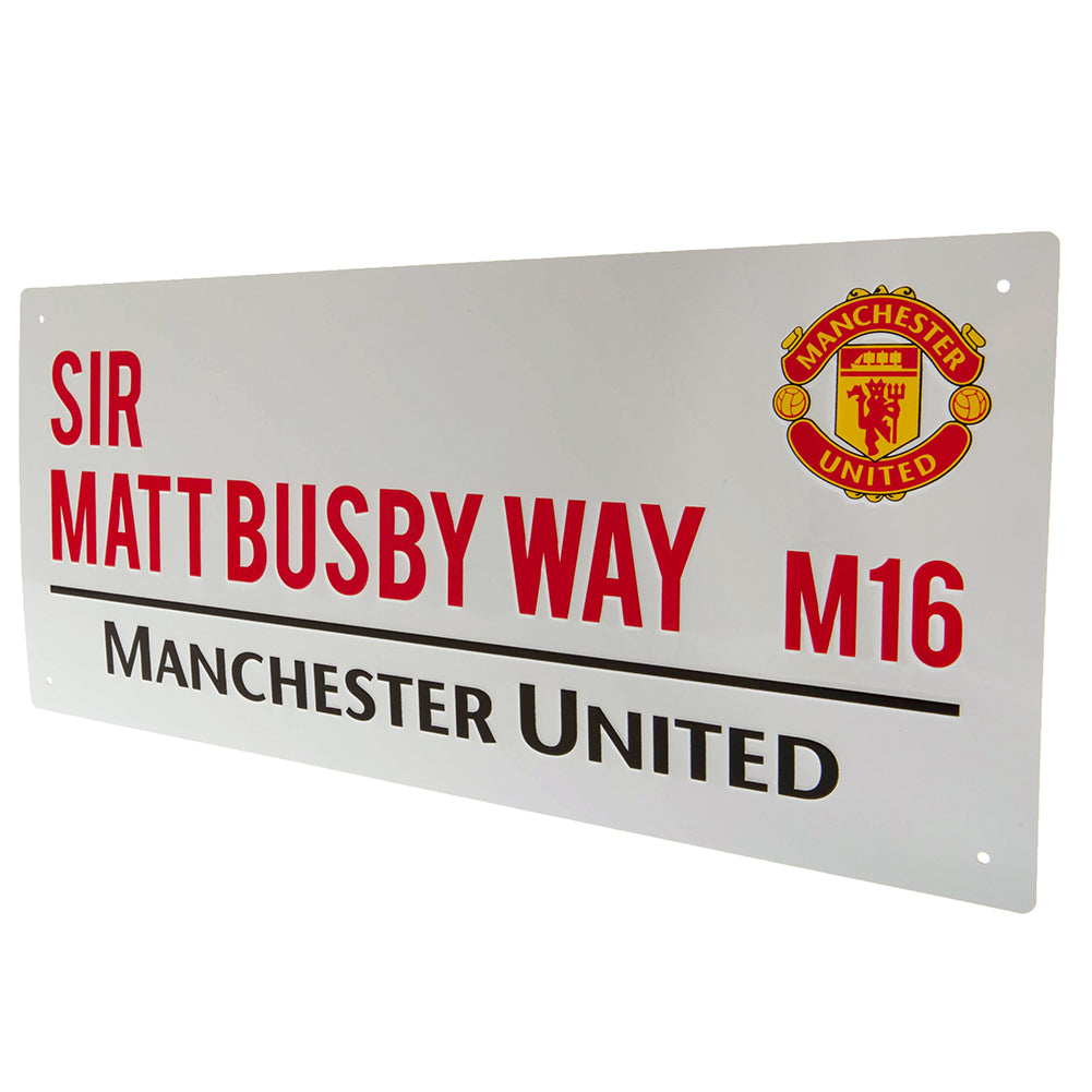 Manchester United FC Street Sign MB 2