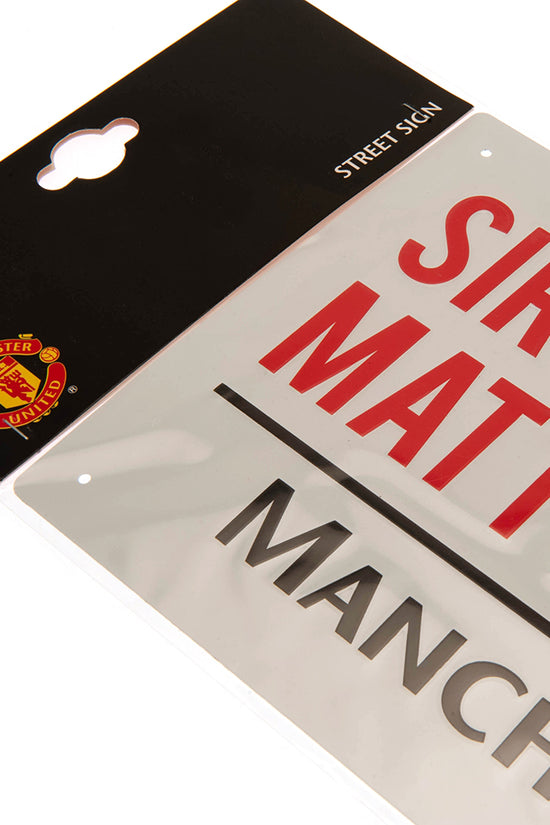 Manchester United FC Street Sign MB 3