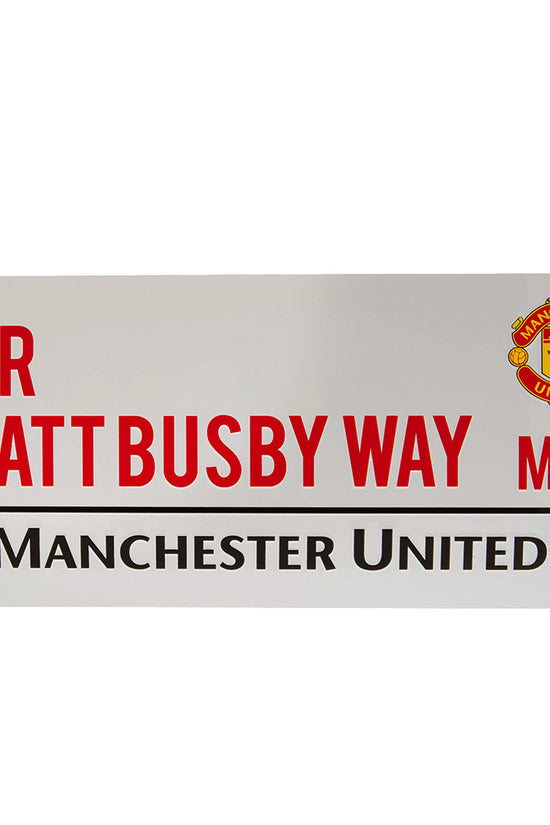 Manchester United FC Street Sign MB