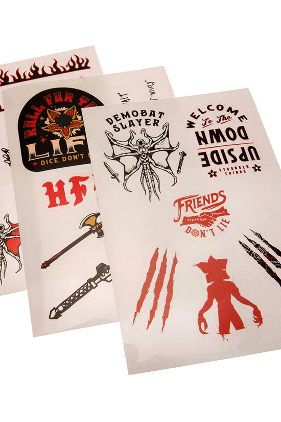 Stranger Things Tech Stickers Battle
