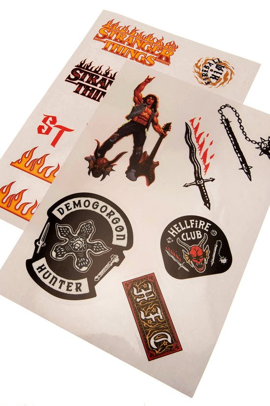 Stranger Things Tech Stickers Battle