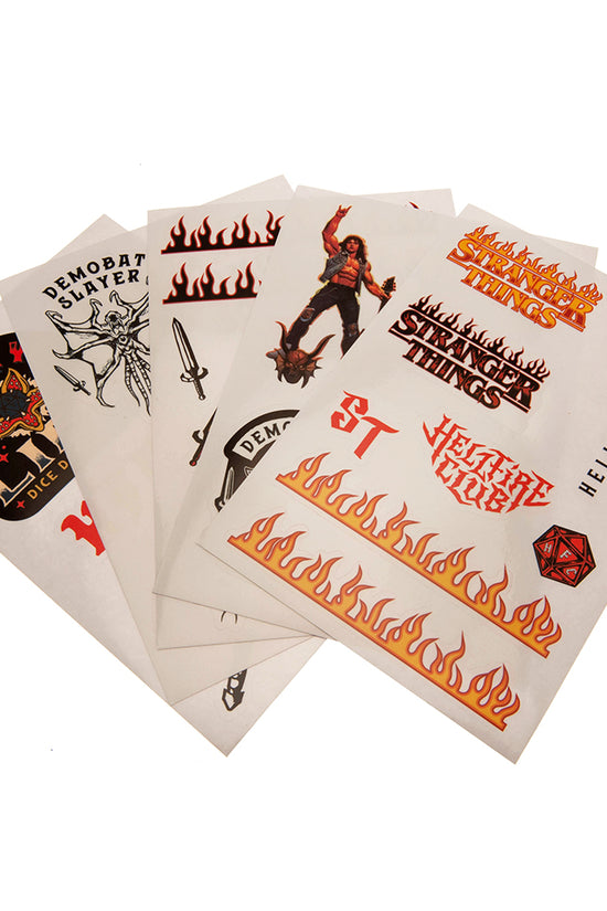 Stranger Things Tech Stickers Battle
