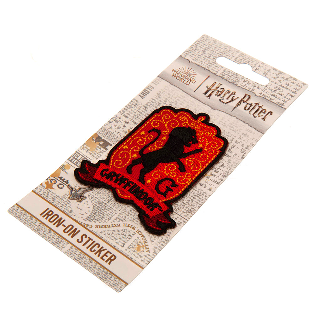 Harry Potter Iron On Patch Gryffindor 2