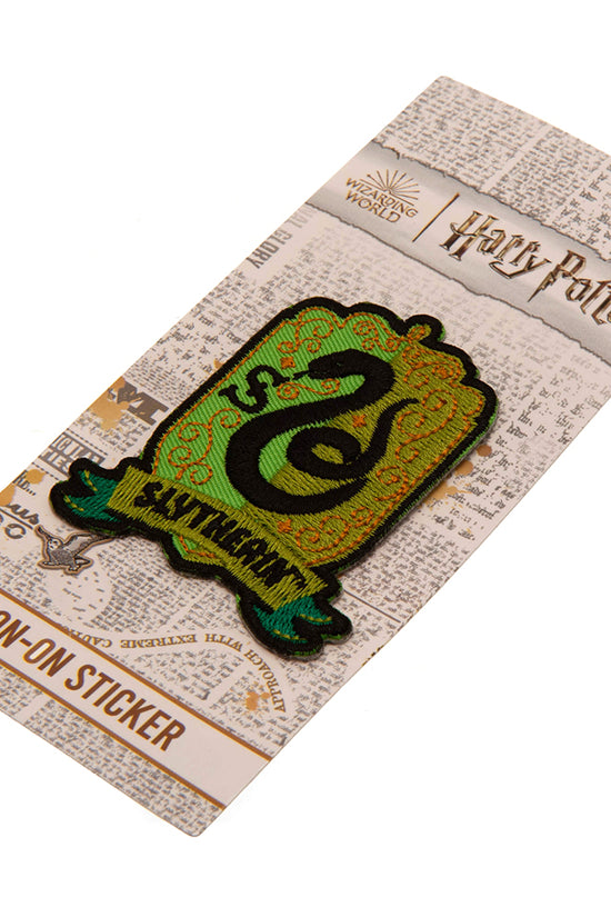 Harry Potter Iron On Patch Slytherin 2