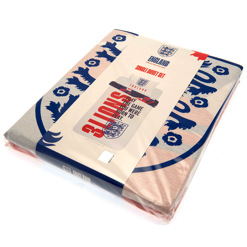 England FA Single Duvet Set 2