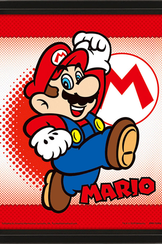 Super Mario Framed 3D Picture Yoshi 1