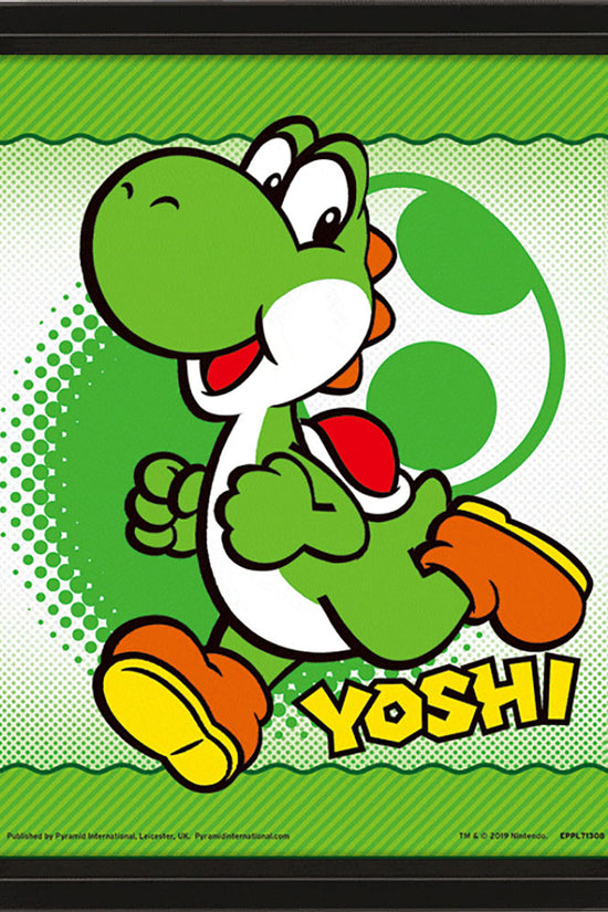 Super Mario Framed 3D Picture Yoshi 2