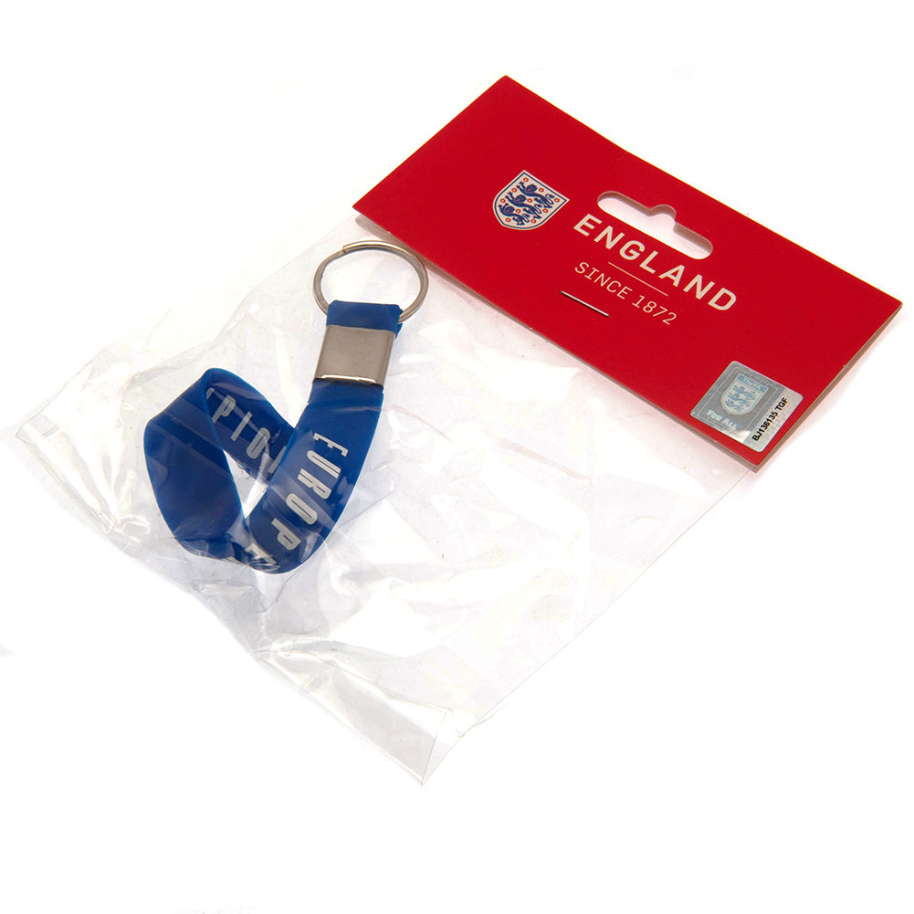 England Lionesses European Champions Silicone Keyring 4