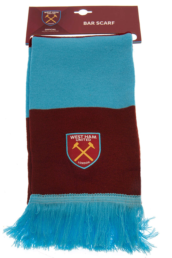 West Ham United FC Bar Scarf