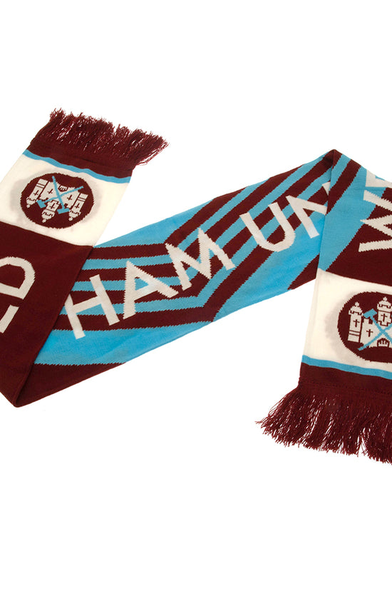 West Ham United FC Retro 1976 Scarf