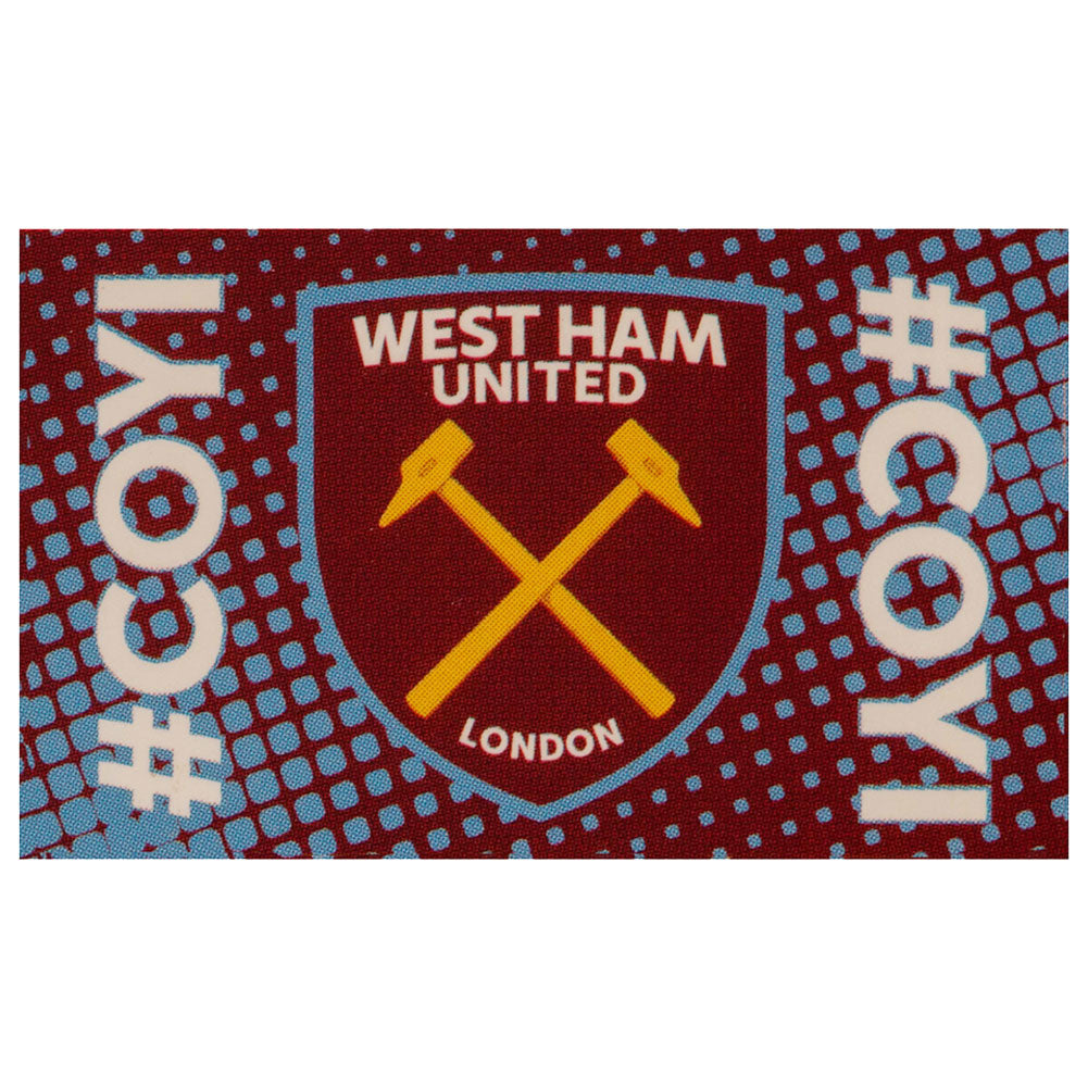 West Ham United FC Flag COYI 1