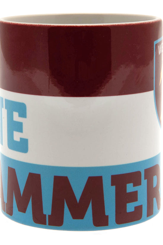 West Ham United FC Hammers Mug