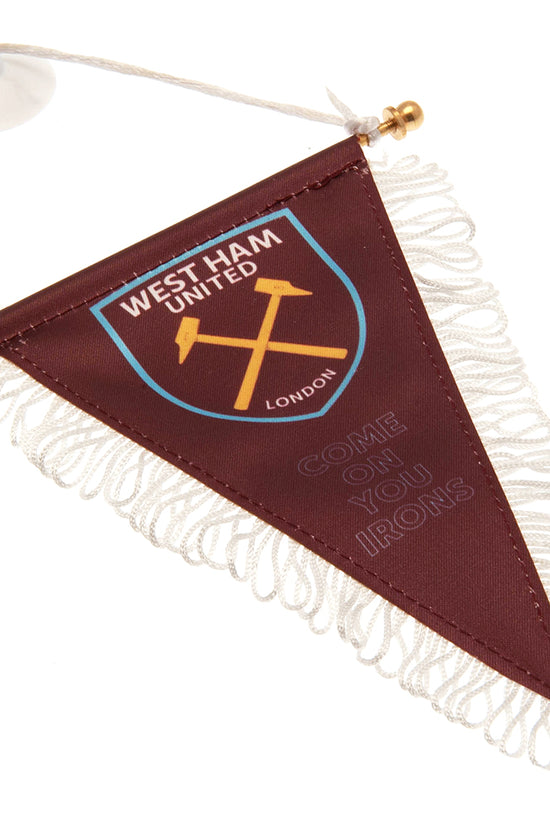 West Ham United FC Triangular Mini Pennant
