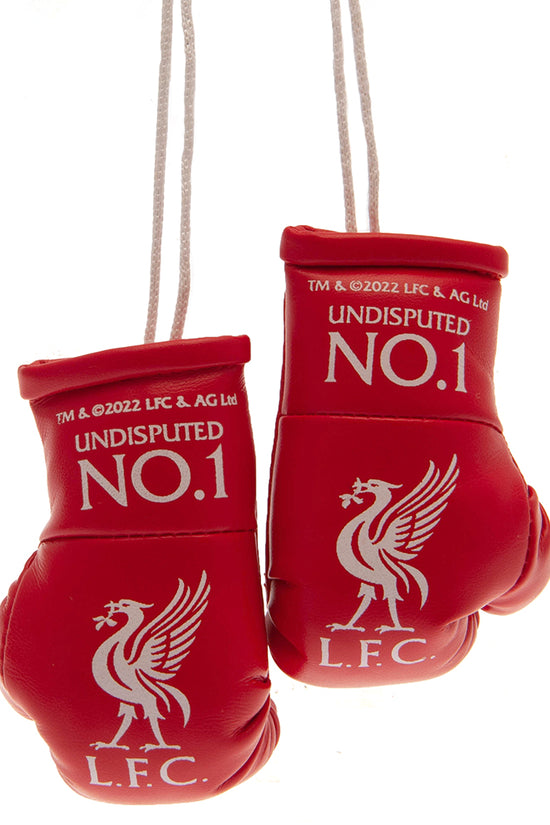 Liverpool FC Red Mini Boxing Gloves
