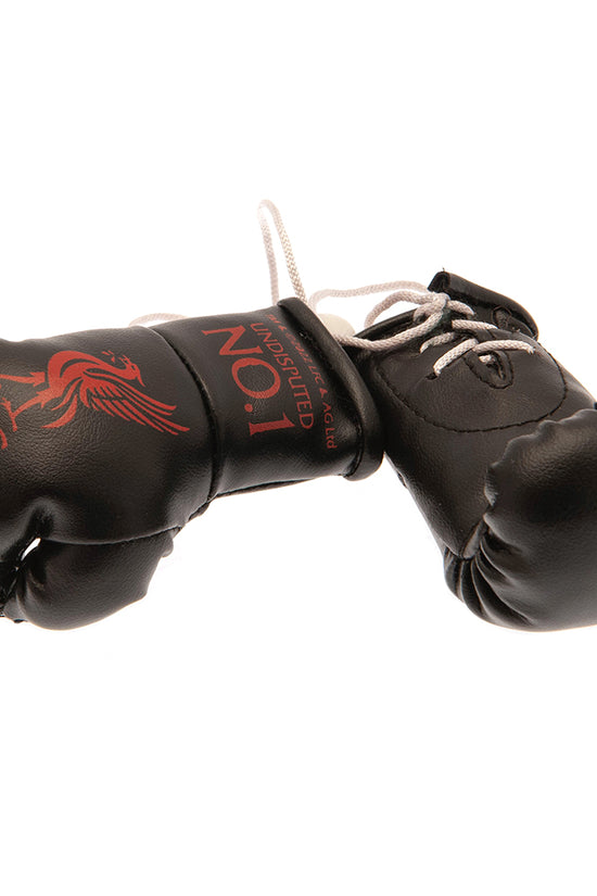 Liverpool FC Black Mini Boxing Gloves